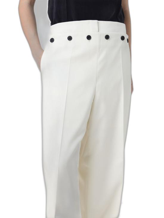 26SS 보스 스트레이트 팬츠 50553938118 WHITE - BOSS