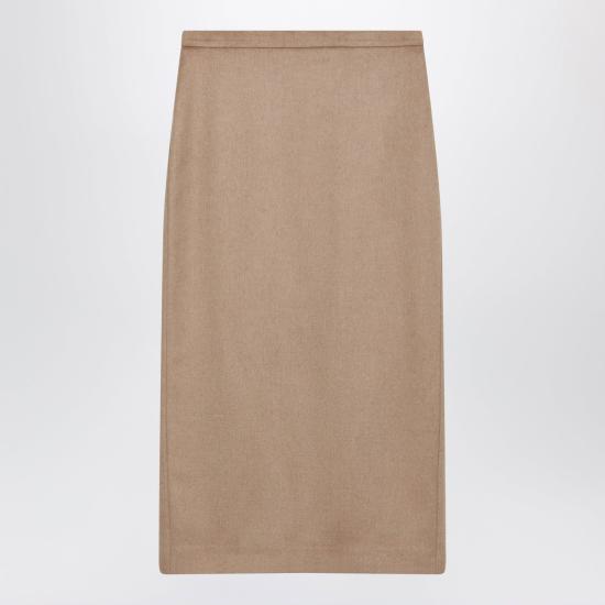 26FW 막스마라 미디 스커트 MXMTENDAWO 001 BROWN