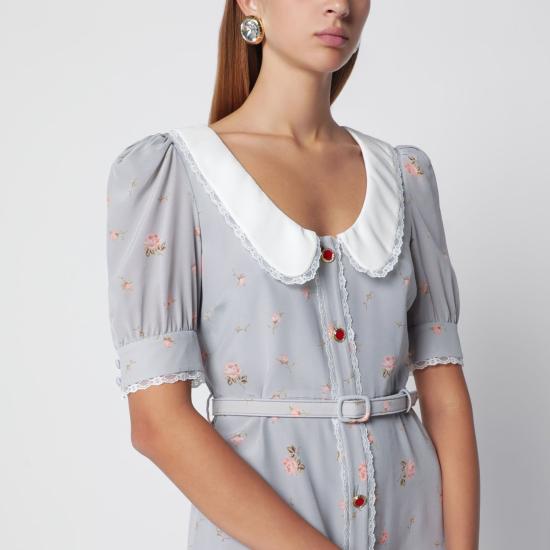 26FW 알레산드라리치 미디 원피스 FABX4383F4813 1812 GREY - ALESSANDRA RICH