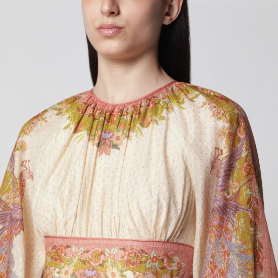 26FW 짐머만 미디 원피스 5515DSS262CO CS MULTICOLOR - ZIMMERMANN