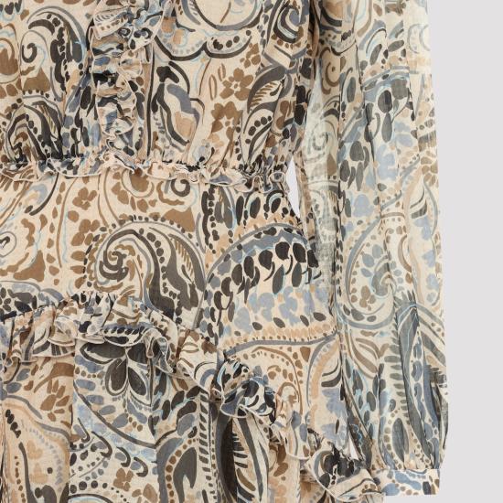 26FW 에트로 미디 원피스 WRHA066799SAS1P X0822 MULTICOLOR - ETRO