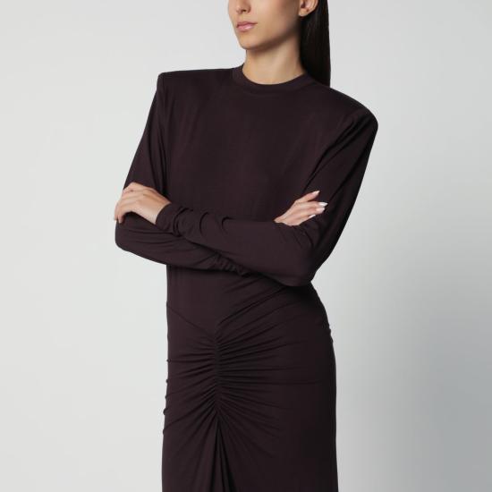 26FW 안다마네 미디 원피스 T200178ATJV053 RN BURGUNDY - ANDAMANE