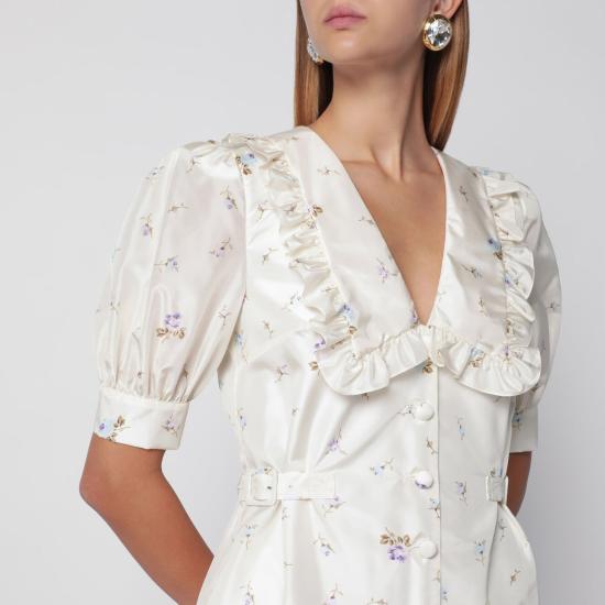 26FW 알레산드라리치 미디 원피스 FABX4390F4815 0822 WHITE - ALESSANDRA RICH