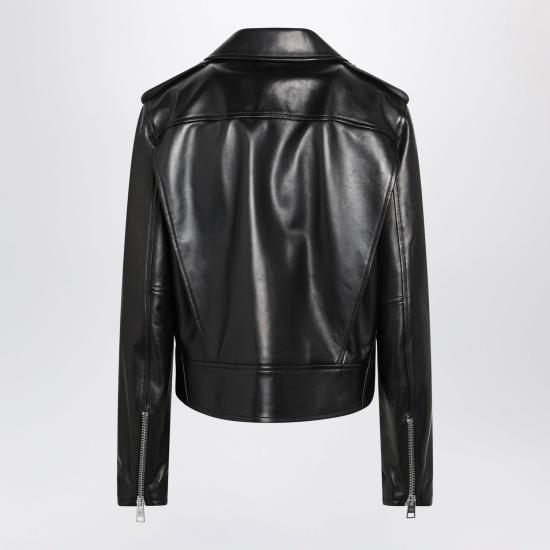 26FW 발렌시아가 가죽 자켓 A002FOTUS11 1000 BLACK - BALENCIAGA