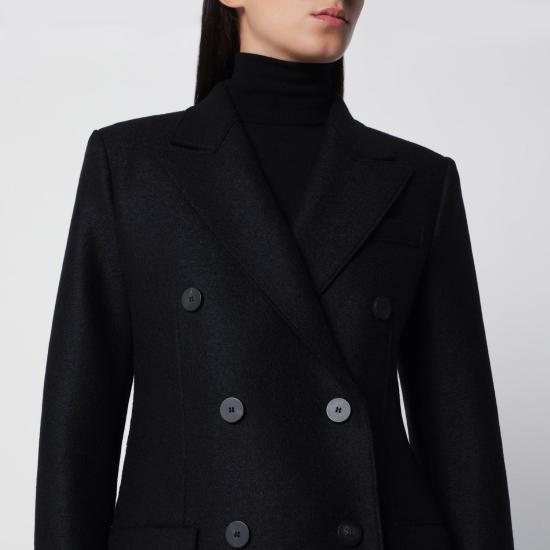 26FW 해리스와프런던 코트 AA1604MLK 199 BLACK - HARRIS WHARF LONDON