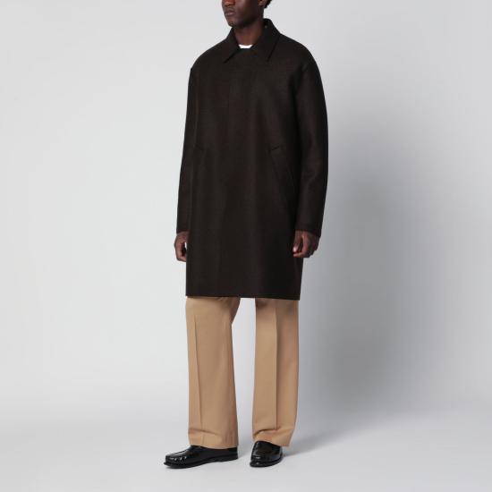 26FW 해리스와프런던 코트 CE9134MLK 451 BROWN