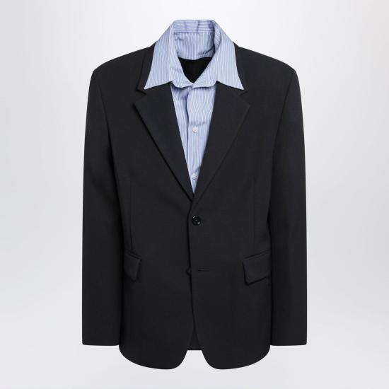 26FW 발렌시아가 수트 자켓 A001Y0TVT02 4100 BLUE