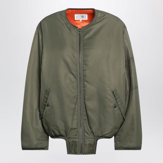 26FW MM6 메종마르지엘라 자켓 S52AM0364S53984 728 GREEN