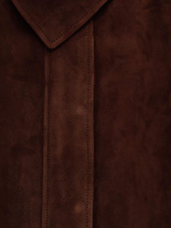 26FW 알라이아 자켓 AA9V1317L053DSUE 719 BROWN - ALAIA