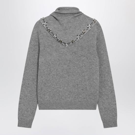 26FW 프라다 스웨터 P24F3FOOO17E2 F0031 GREY - PRADA