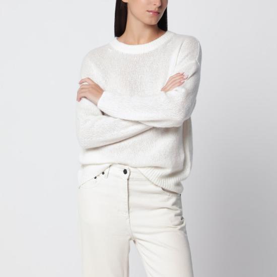 26FW 리사 양 스웨터 2024243WS CR WHITE