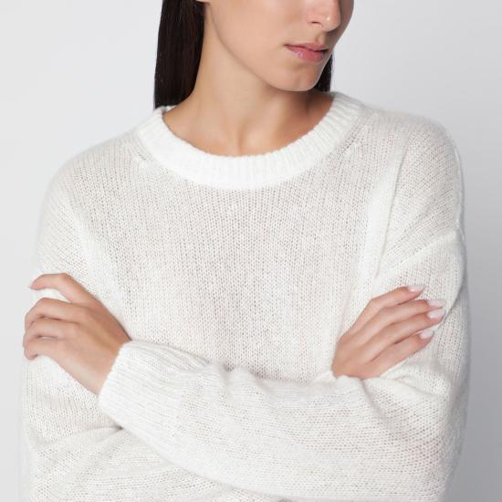 26FW 리사 양 스웨터 2024243WS CR WHITE - LISA YANG