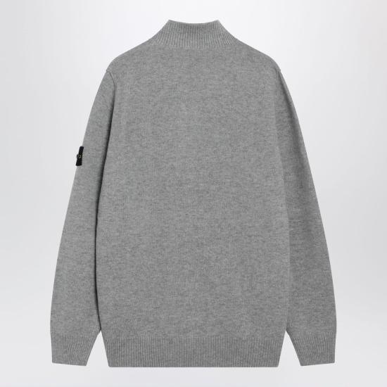 26FW 스톤 아일랜드 스웨터 S155100040S00A3 V0M60 GREY - STONE ISLAND