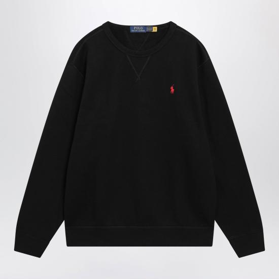 26FW 폴로 랄프로렌 포니 로고 자수 맨투맨 710766772001UCO PB BLACK