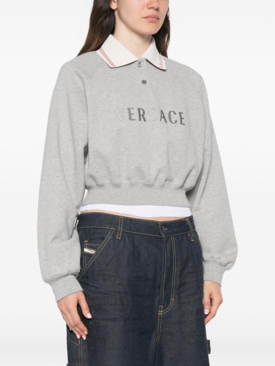 26FW 베르사체 스웨터 10260001A18714 2EQ80 GREY - VERSACE