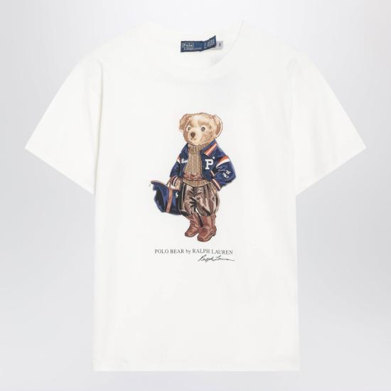 26FW 폴로 랄프로렌 반팔 티셔츠 211B17774001CO WW WHITE