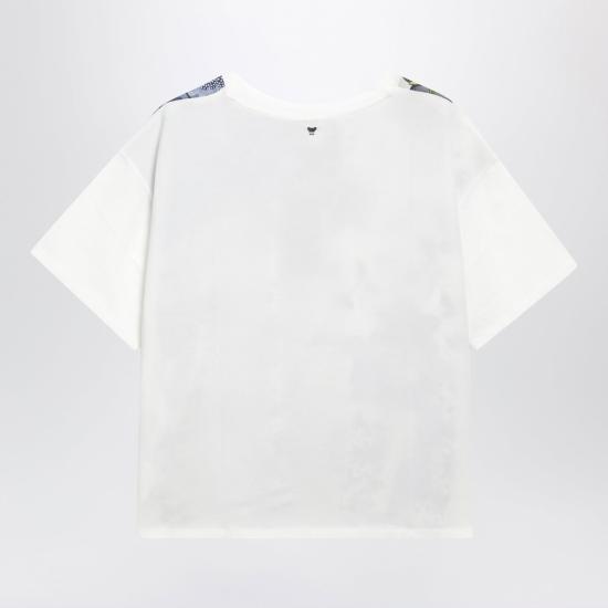 26SS 위켄드막스마라 반팔 티셔츠 WKDPAMPASSI 001 MULTICOLOR - WEEKEND MAX MARA