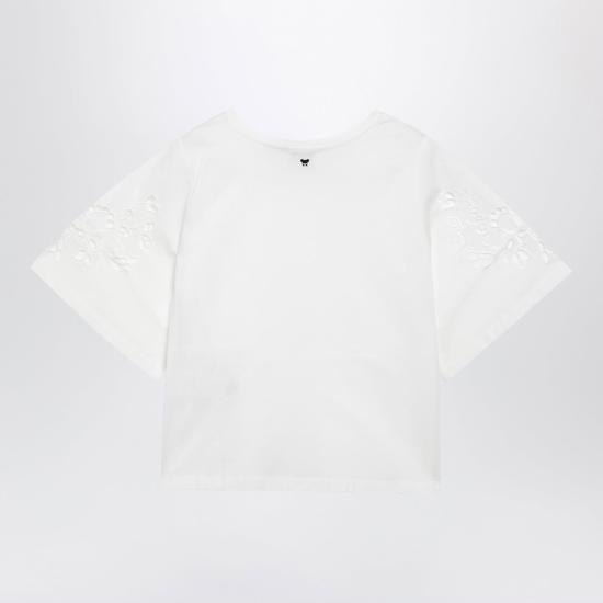 26SS 위켄드막스마라 반팔 티셔츠 WKDTARGACO 001 WHITE - WEEKEND MAX MARA