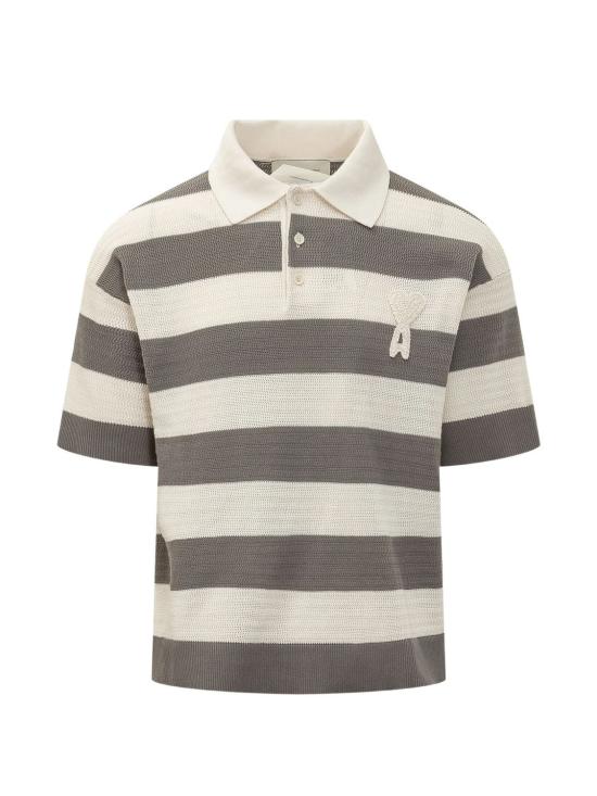 26SS 아미 코튼 아미 드 하트 폴로 HPL432KN0153 A152 WHITE