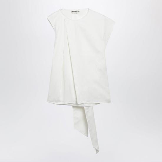 26FW JW앤더슨 민소매 티셔츠 TP0367PG1998 006 WHITE