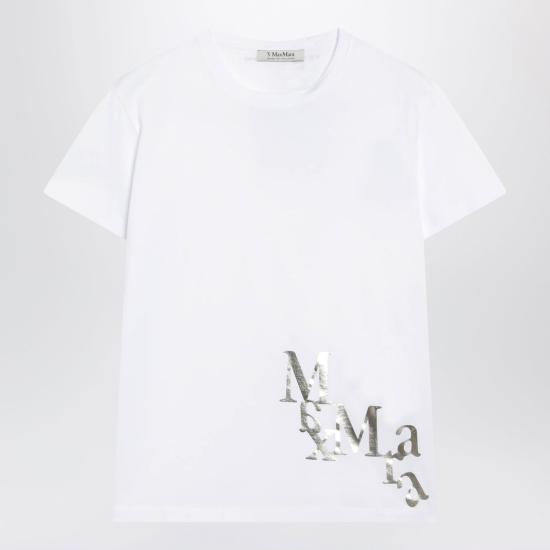 26SS 에스막스마라 반팔 티셔츠 SMMEDILECO 007 WHITE