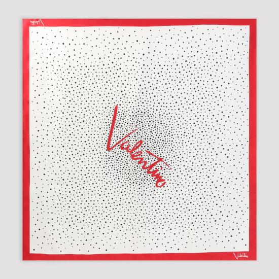 26FW 발렌티노 가라바니 머플러/스카프 9W2EI114NJB 3B6 WHITE - VALENTINO GARAVANI