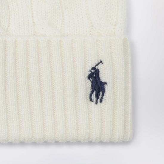 26FW 폴로 랄프로렌 비니 455981442003WO CR BEIGE - POLO RALPH LAUREN
