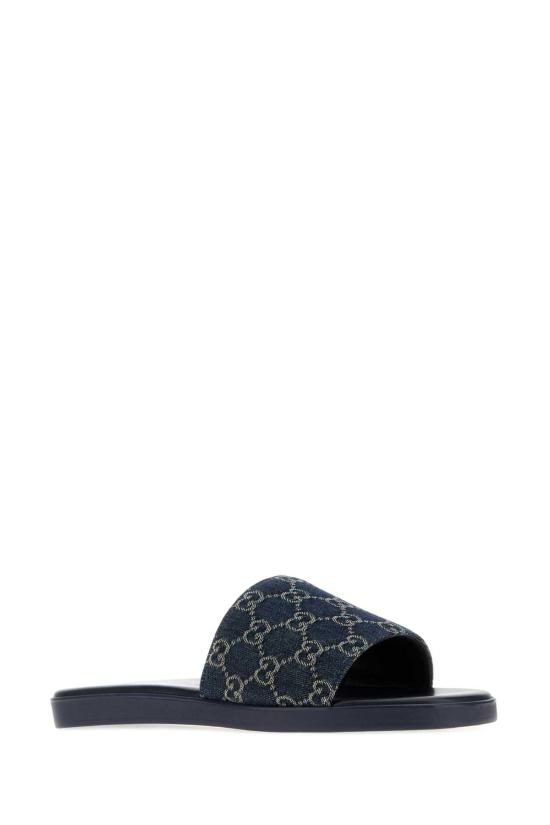 26FW 구찌 슬라이드 샌들 슬리퍼 슬라이드 샌들 슬리퍼 871685FAF4Y 4740 BLUE - GUCCI