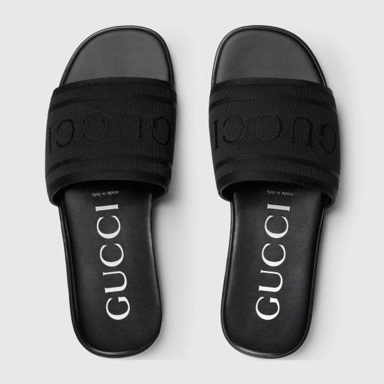 26SS 구찌 뮬/슬리퍼 854485HAAN9 1000 BLACK - GUCCI