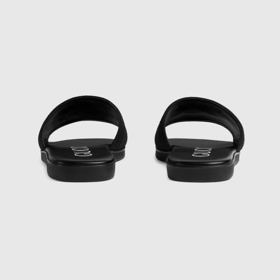 26SS 구찌 뮬/슬리퍼 854485HAAN9 1000 BLACK - GUCCI