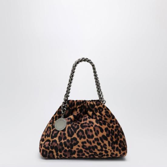 26FW 스텔라 맥카트니 팔라벨라 드로스트링 숄더백 7B0144WP0742 2018 BROWN
