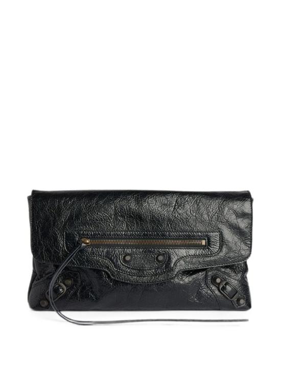 26FW 발렌시아가 르 시티 클러치 8733862ABEK 1000 BLACK - BALENCIAGA