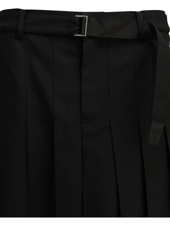 26FW 사카이 스트레이트 팬츠 2608573001 BLACK - SACAI