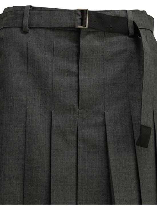 26FW 사카이 스트레이트 팬츠 2608573301 GREY - SACAI