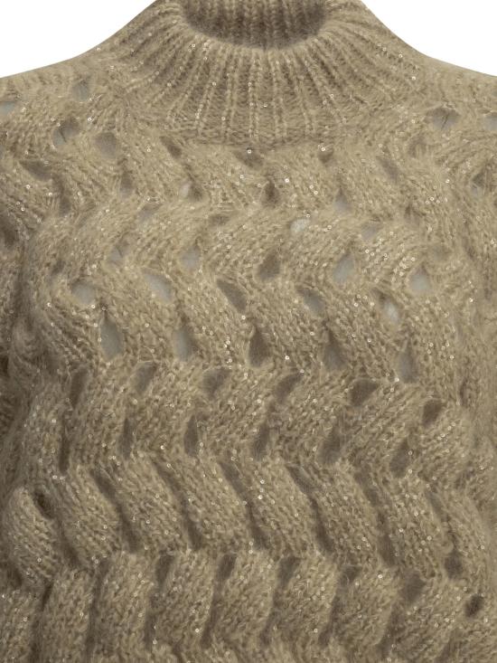 26FW 브루넬로 쿠치넬리 스웨터 MNT347514CMG59 BEIGE - BRUNELLO CUCINELLI