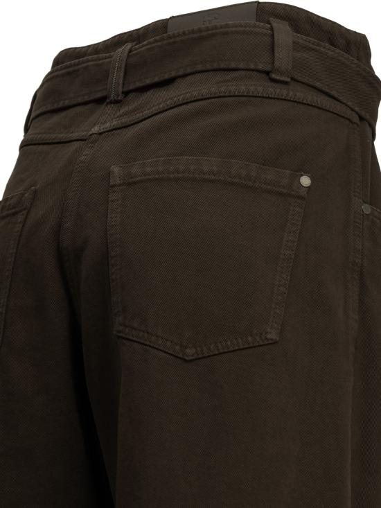 26FW 브루넬로 쿠치넬리 스트레이트 팬츠 M0H81P4109C4299 BROWN - BRUNELLO CUCINELLI