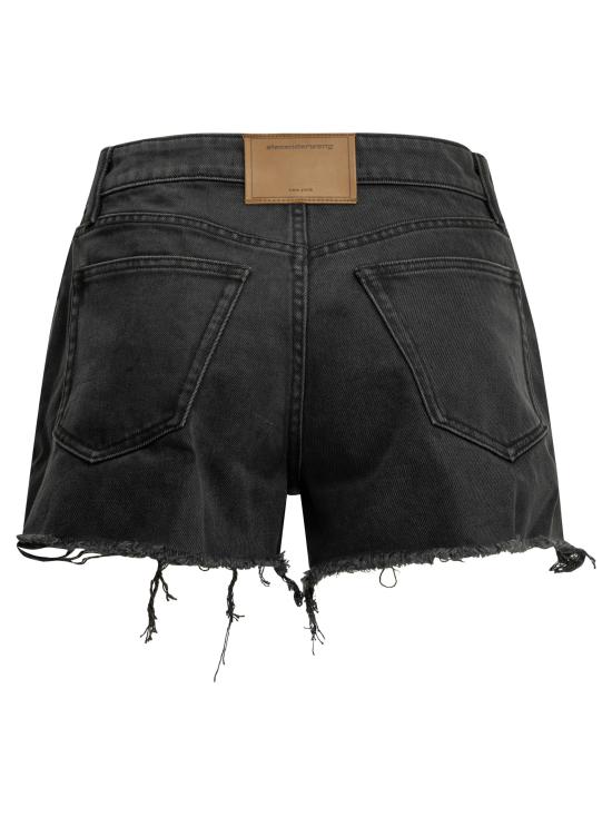 26FW 알렉산더 왕 스트레이트 팬츠 4DC4264407020A BLACK - ALEXANDER WANG