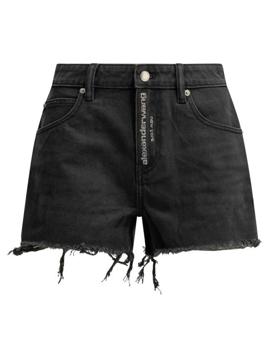 26FW 알렉산더 왕 스트레이트 팬츠 4DC4264407020A BLACK
