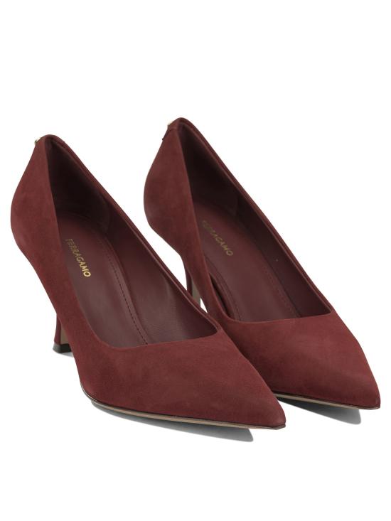 26FW 살바토레 페라가모 힐/펌프스 0794863 BORDEAUX - SALVATORE FERRAGAMO