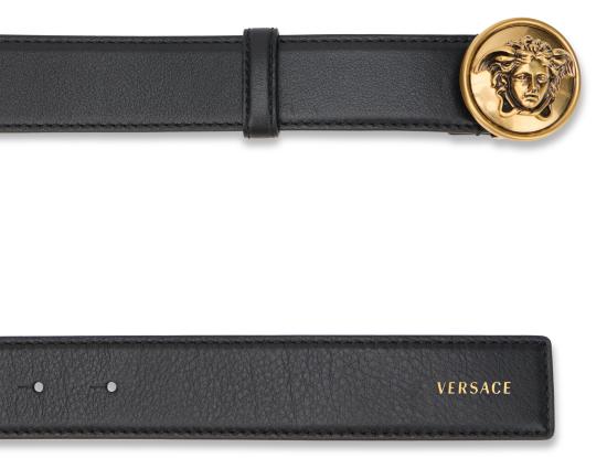 26FW 베르사체 레귤러 벨트 1025016DVTP11B55J black - VERSACE