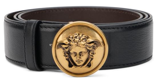 26FW 베르사체 레귤러 벨트 1025016DVTP11B55J black - VERSACE
