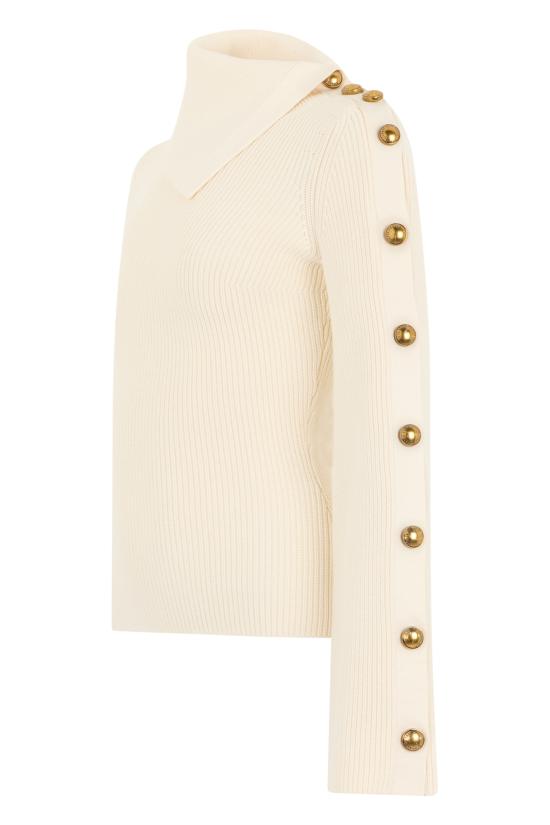 26FW 엘리자베타프랜치 스웨터 MK03S193 panna - ELISABETTA FRANCHI