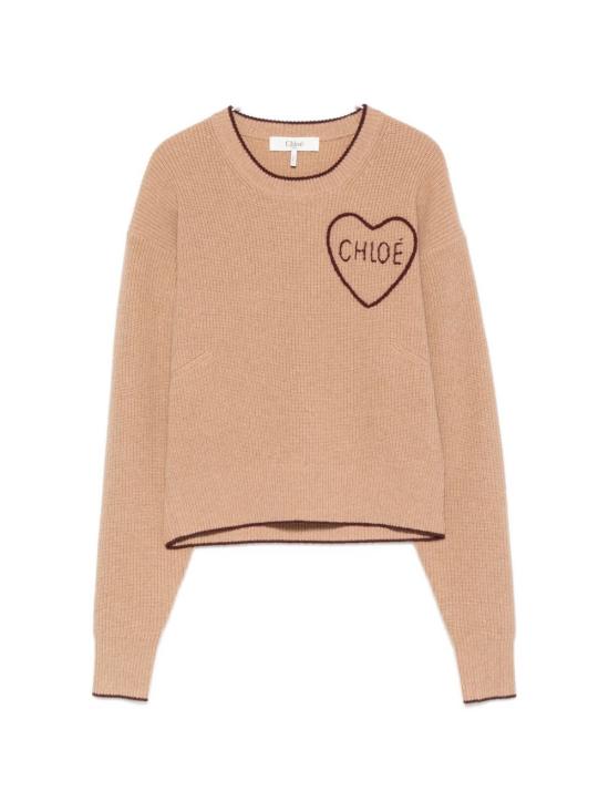 26FW 끌로에 스웨터 CH26AMP41710218 Beige