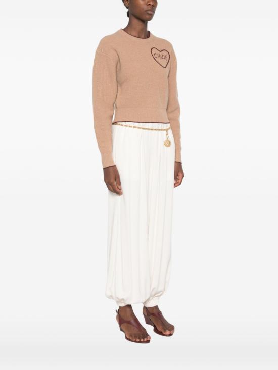 26FW 끌로에 스웨터 CH26AMP41710218 Beige - CHLOE