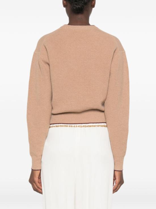 26FW 끌로에 스웨터 CH26AMP41710218 Beige - CHLOE