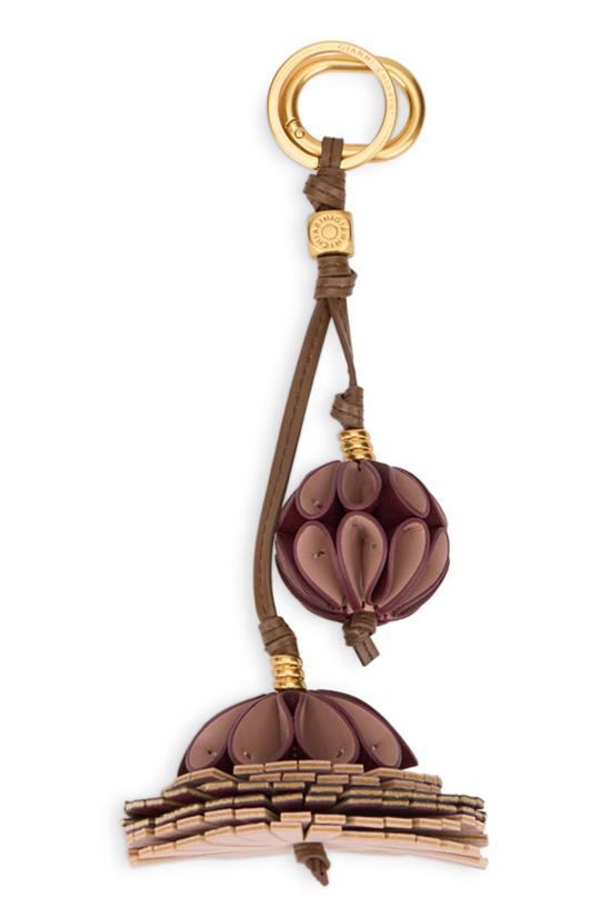 26FW 지아니 끼아리니 키링 PCFLOWERBALL0814704 brown