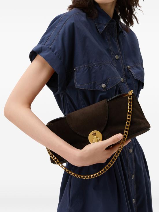26FW 베르사체 클러치/파우치 10248601A185281NM1J brown - VERSACE