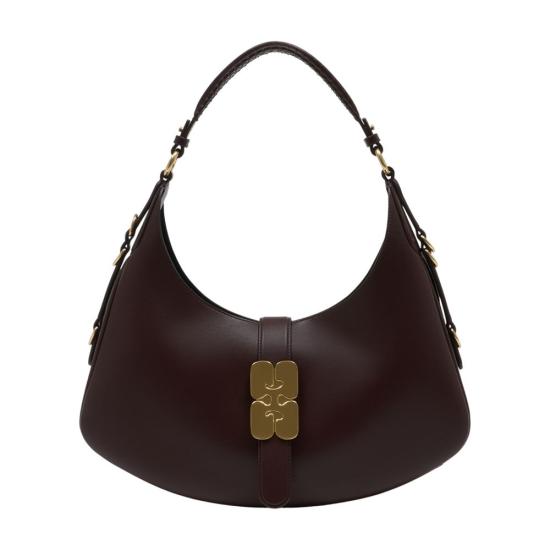 26FW 가니 스몰 캣 백 A7302979 brown