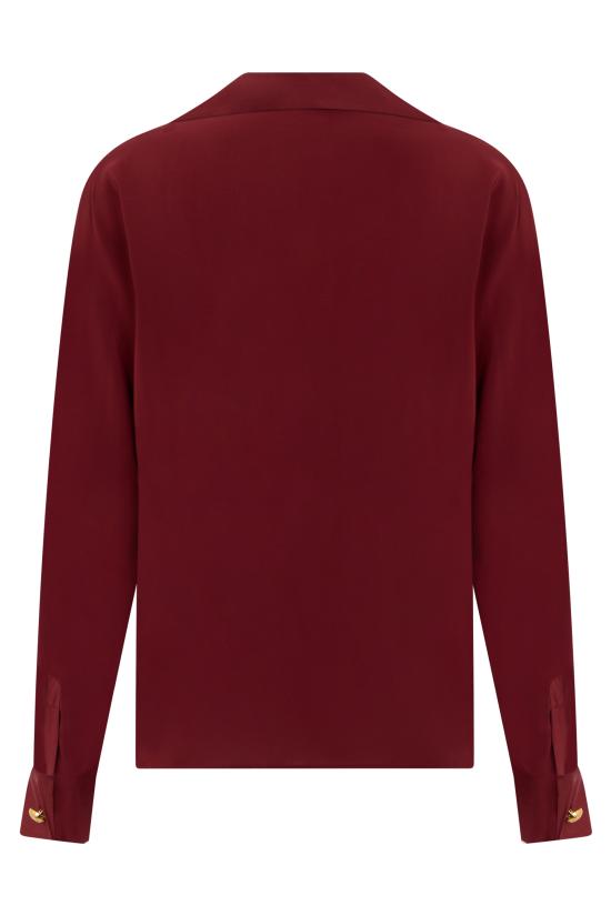 26FW 막스마라 스튜디오 긴팔 티셔츠 MSTAIA2626116061600046 Burgundy - MAX MARA STUDIO