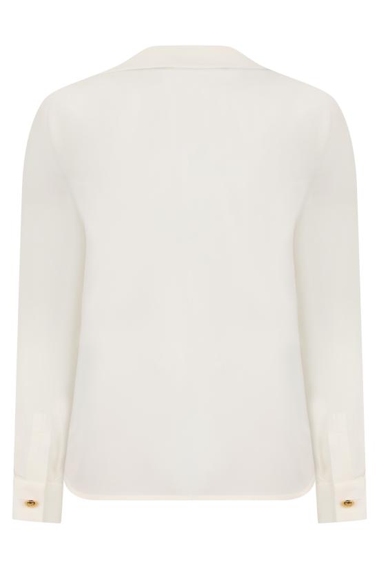26FW 막스마라 스튜디오 긴팔 티셔츠 MSTAIA2626116061600008 Ivory - MAX MARA STUDIO